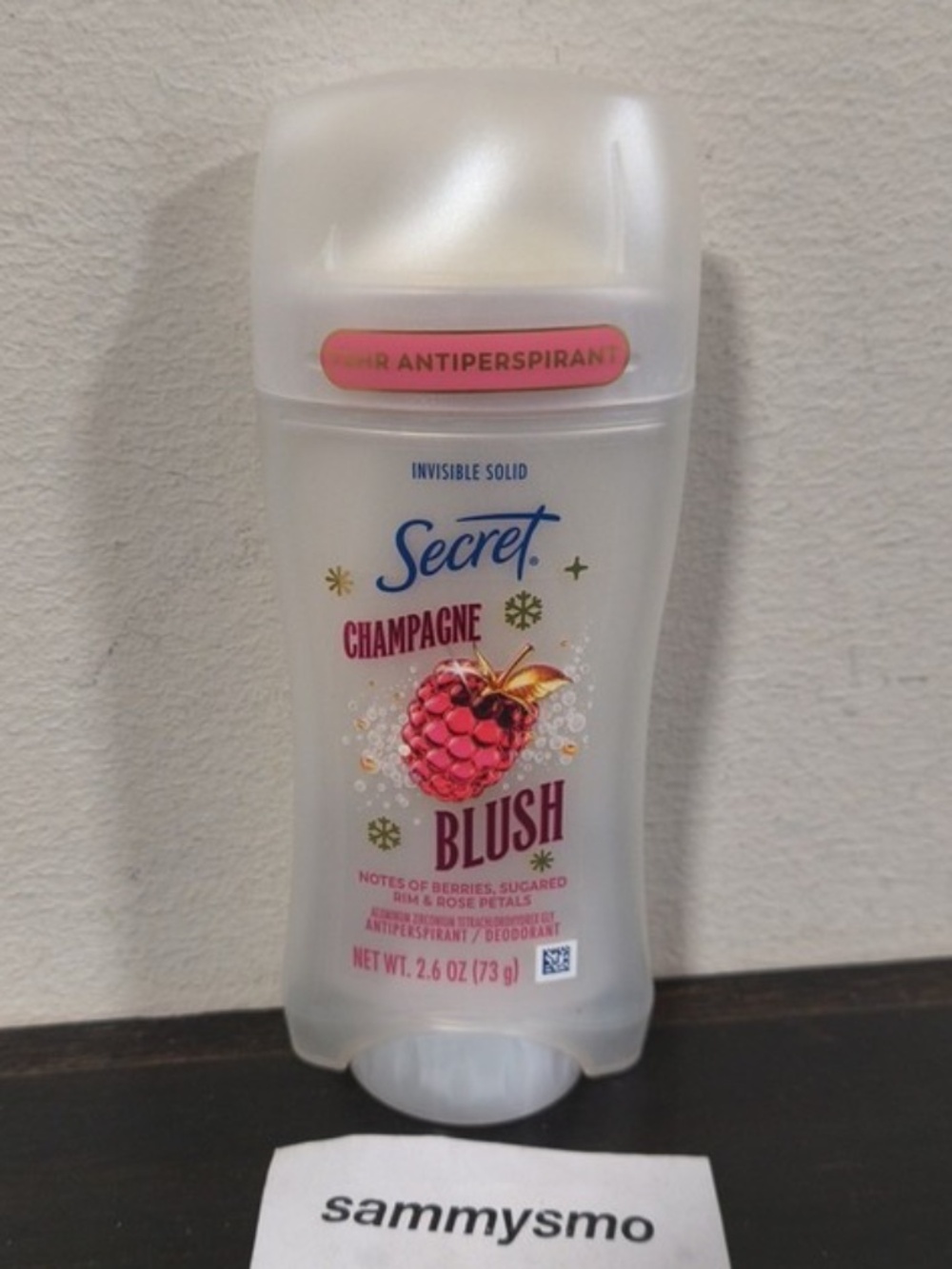 Secret Fresh Invisible Solid Antiperspirant and Deodorant- Champagne blush